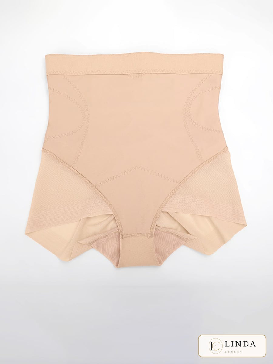 LINDA MeshSculpt Light Skin high-waist shaping brief, product front