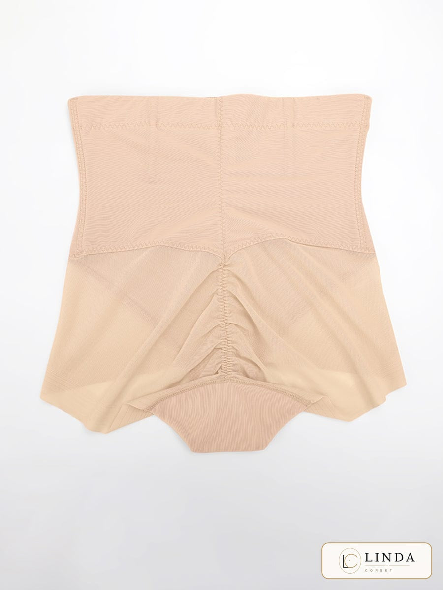 LINDA MeshSculpt Light Skin high-waist shaping brief, product back