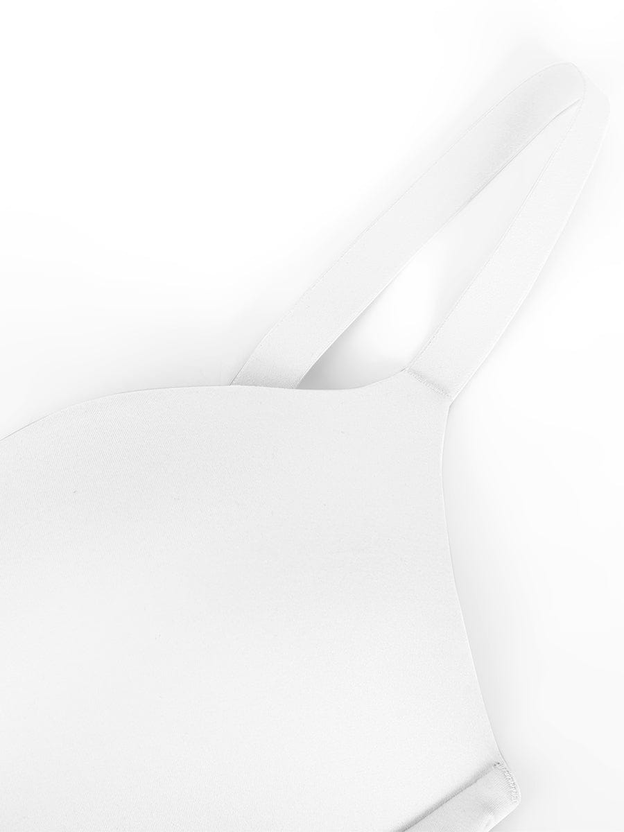 LINDA LunaLift white bra adjustable strap detail